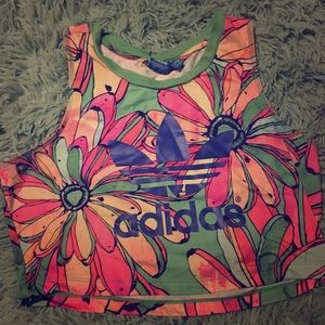 Adidas crop top